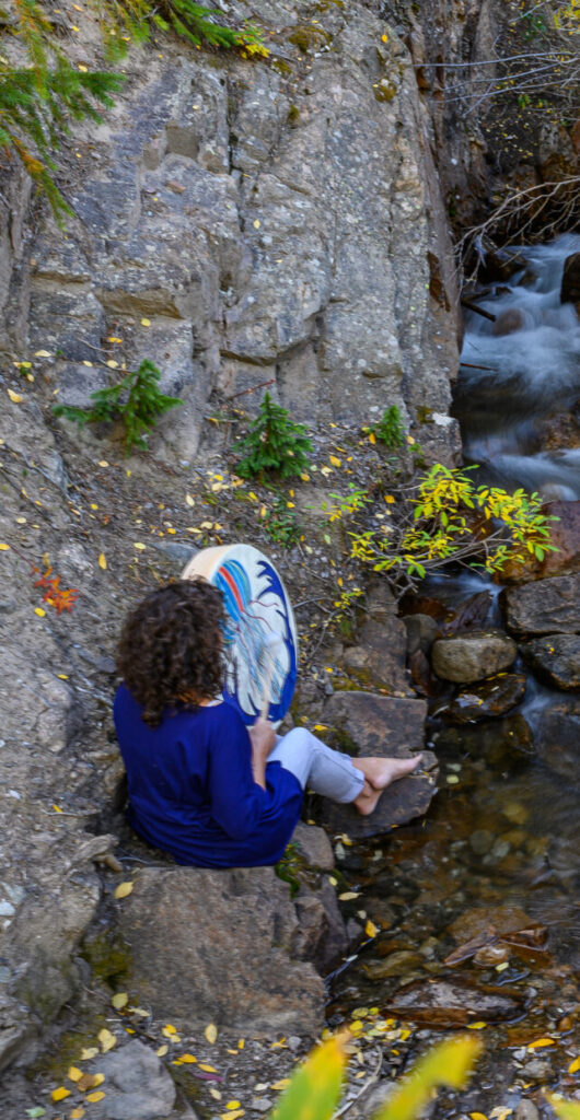 Energy healing with a drum and my voice